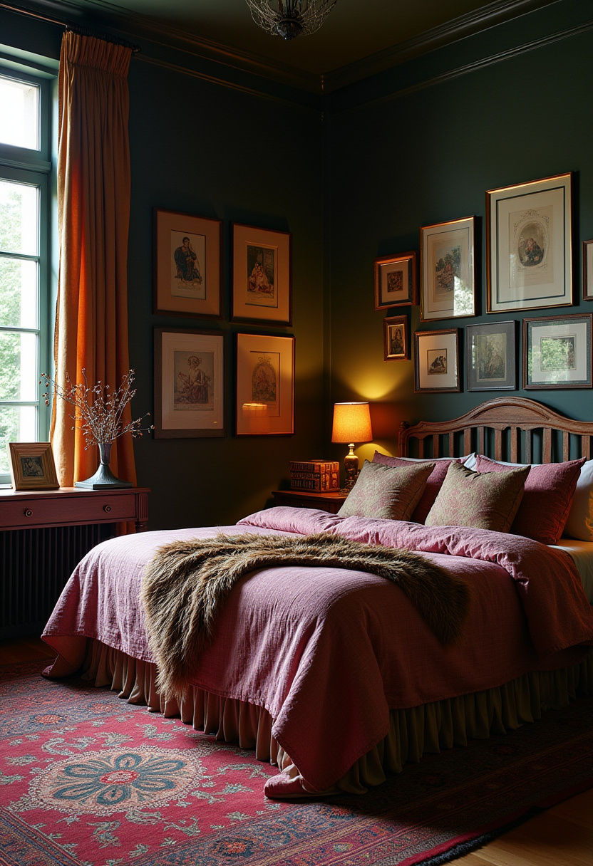 Dark Feminine Bedroom 27