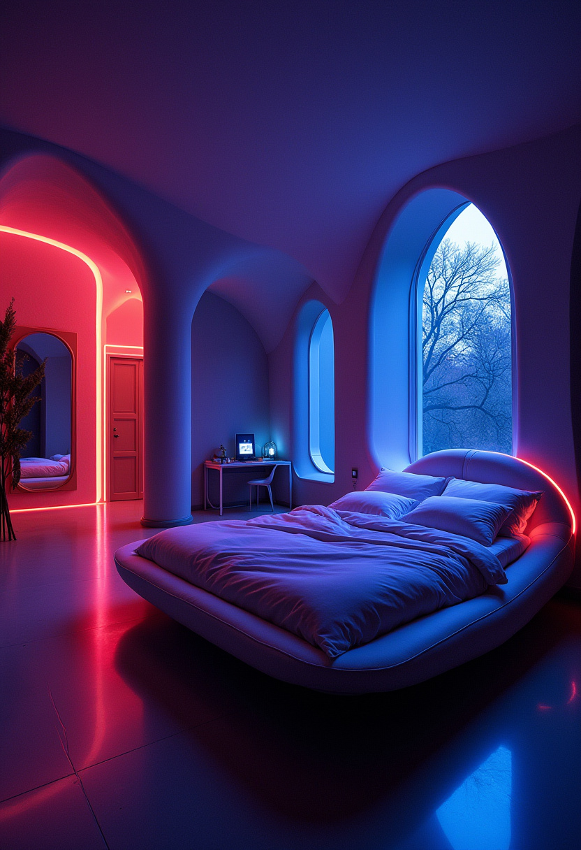 Dark Feminine Bedroom 29