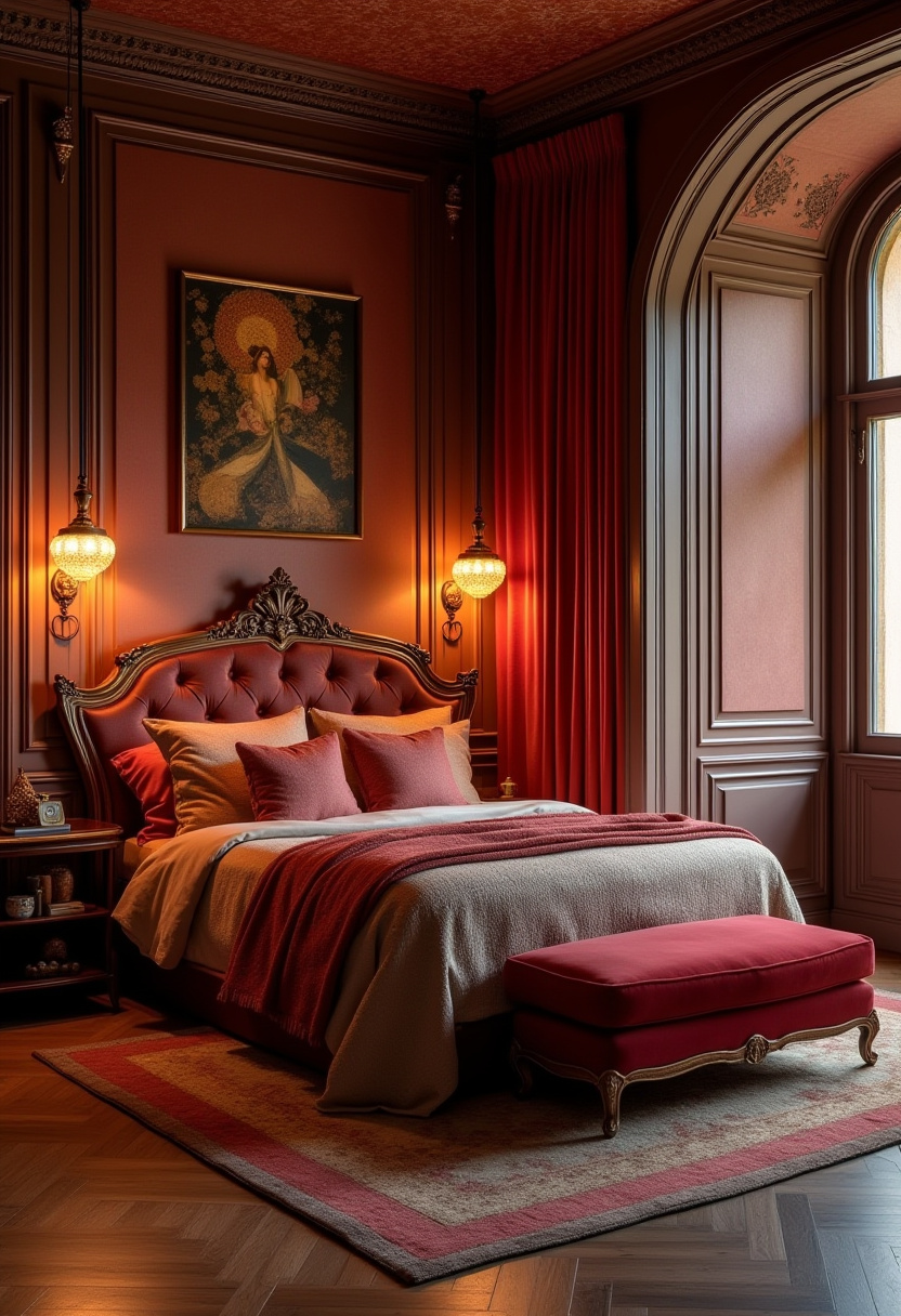 Dark Feminine Bedroom 3