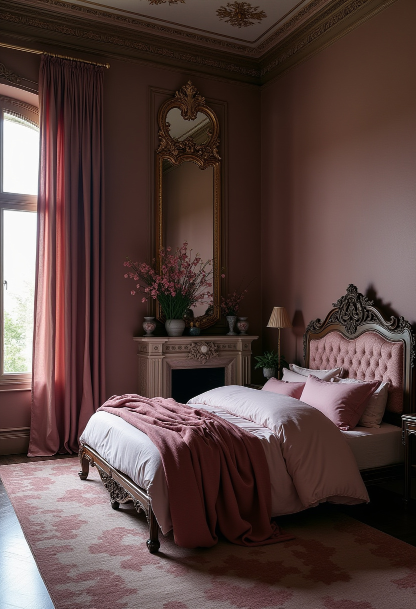 Dark Feminine Bedroom 5