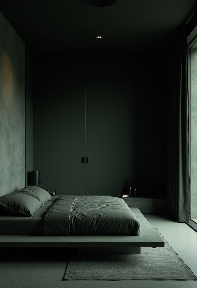 Dark Green Bedroom Ideas 12