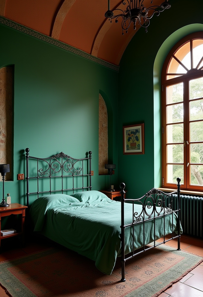 Dark Green Bedroom Ideas 17