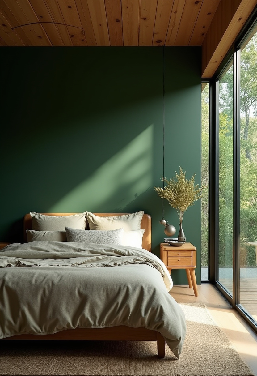 Dark Green Bedroom Ideas 2