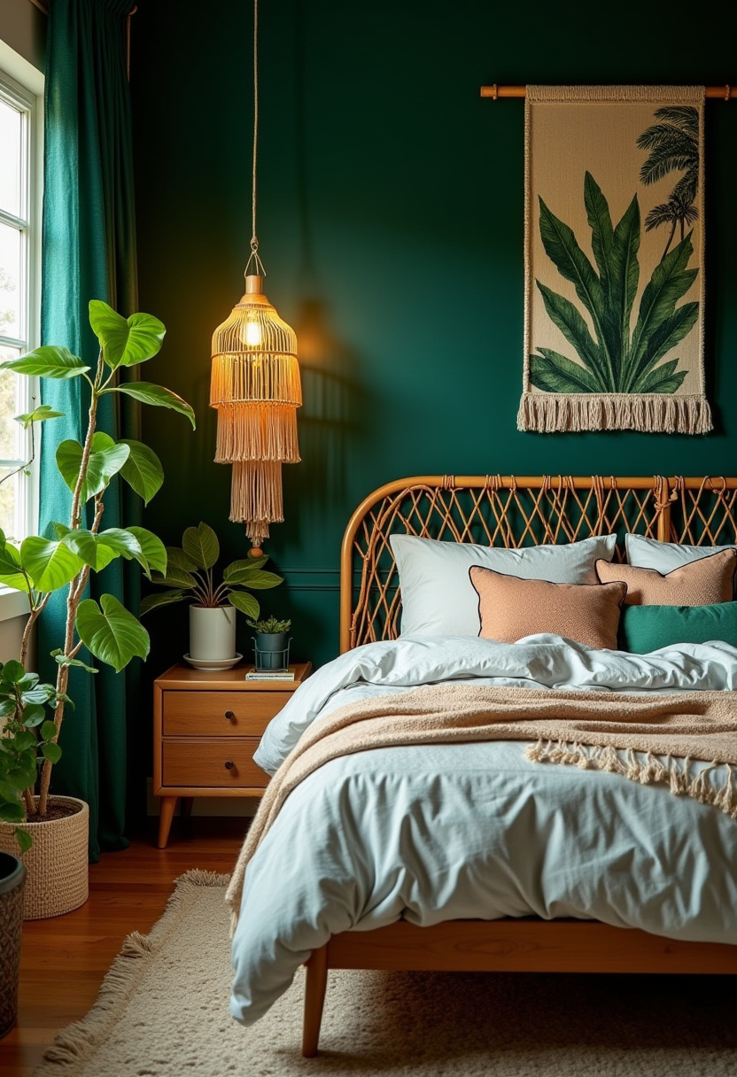 Dark Green Bedroom Ideas 3