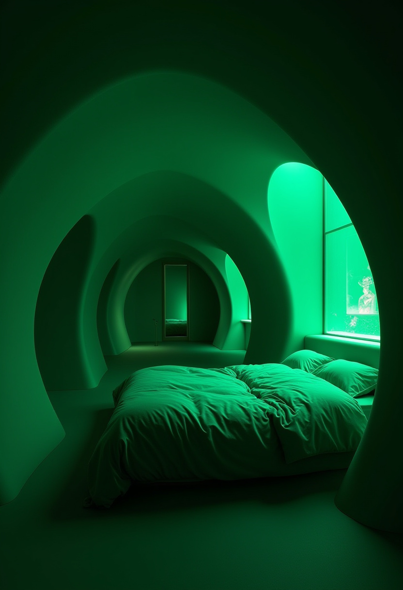 Dark Green Bedroom Ideas 30