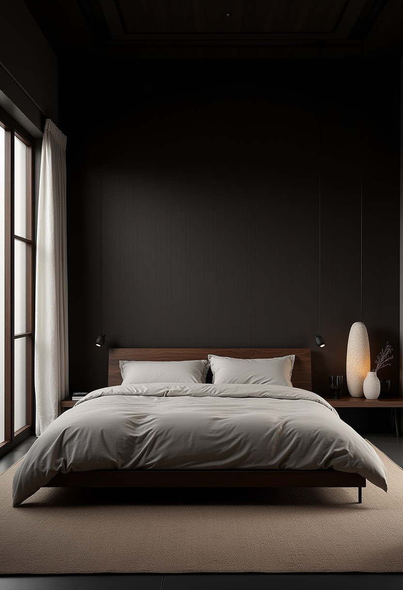 Dark Modern Bedroom 12