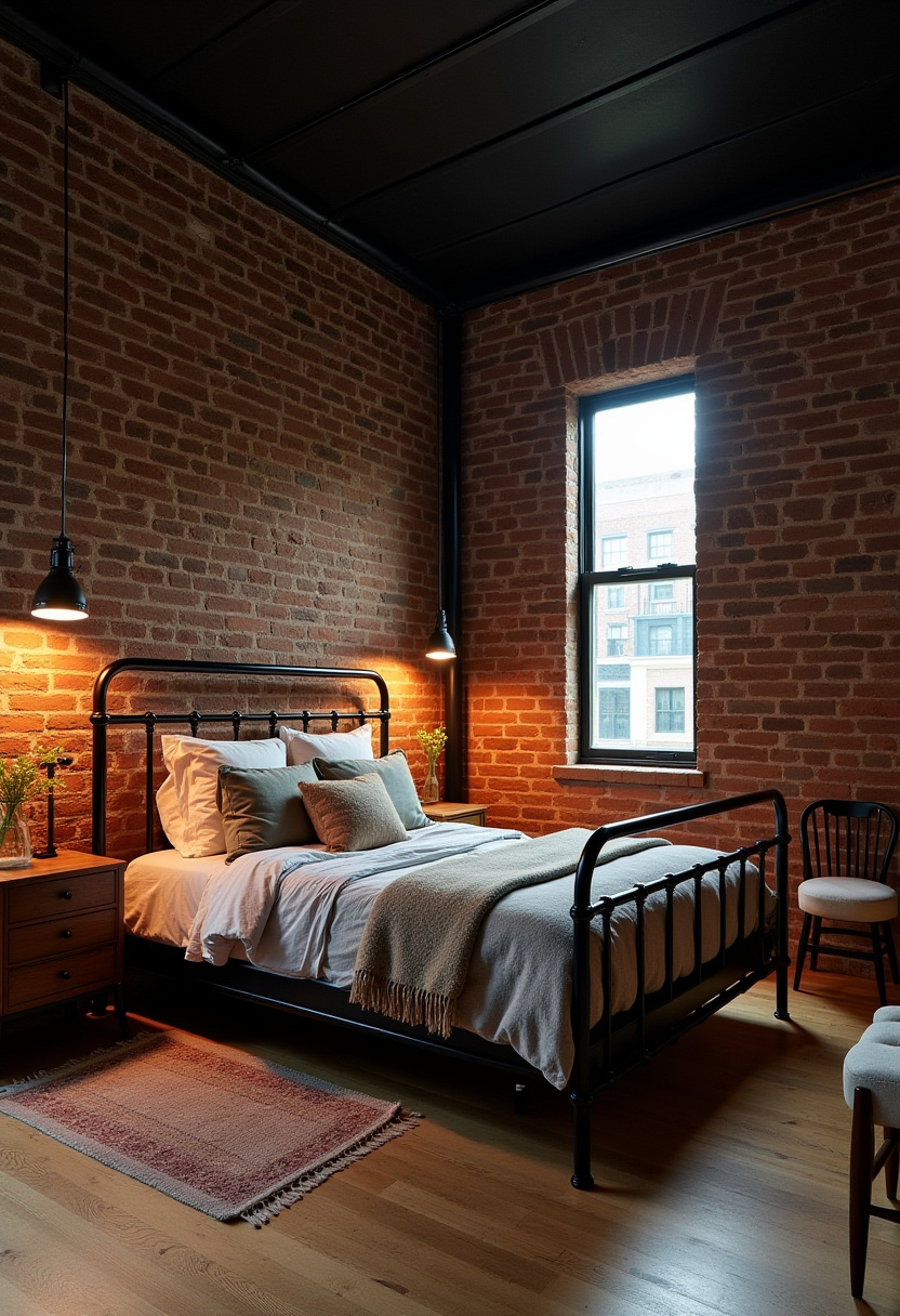 Dark Modern Bedroom 14