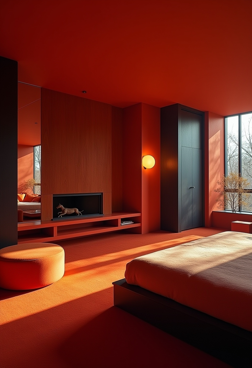 Dark Modern Bedroom 16