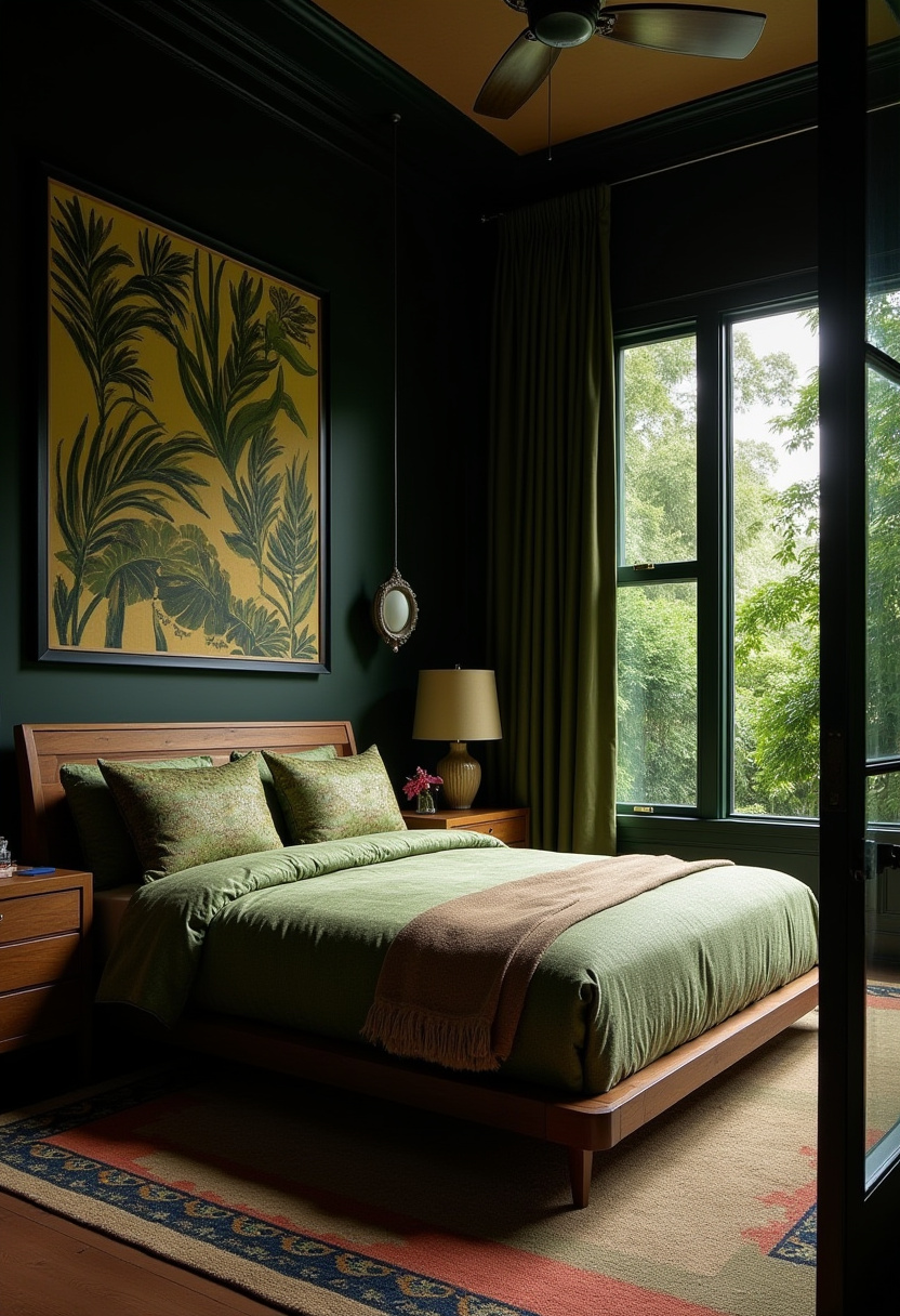 Dark Modern Bedroom 20