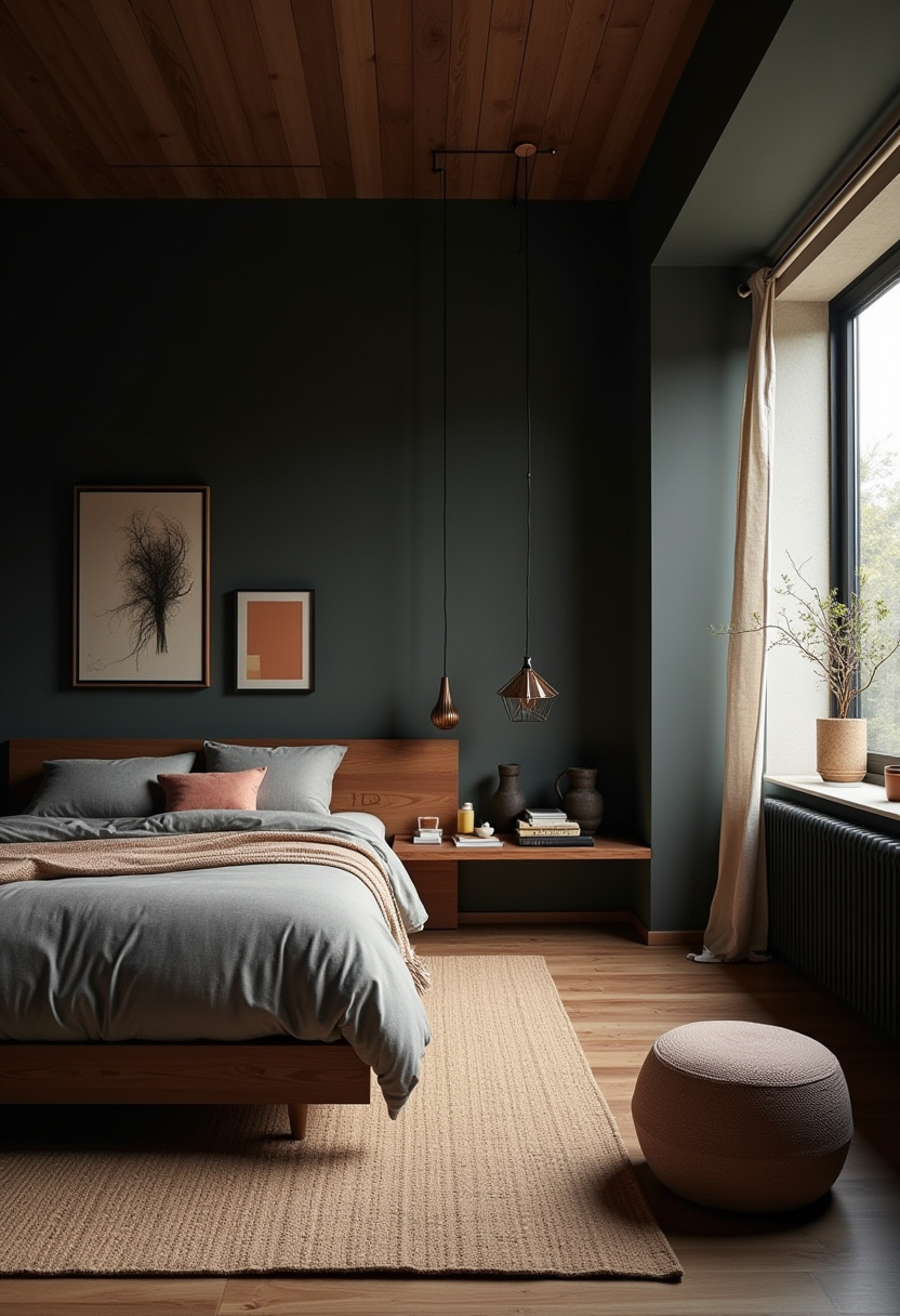 Dark Modern Bedroom 23