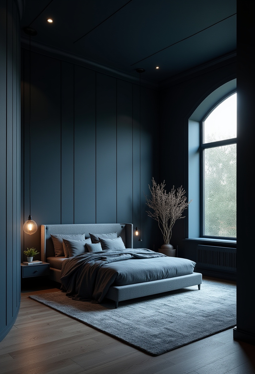 Dark Modern Bedroom 25
