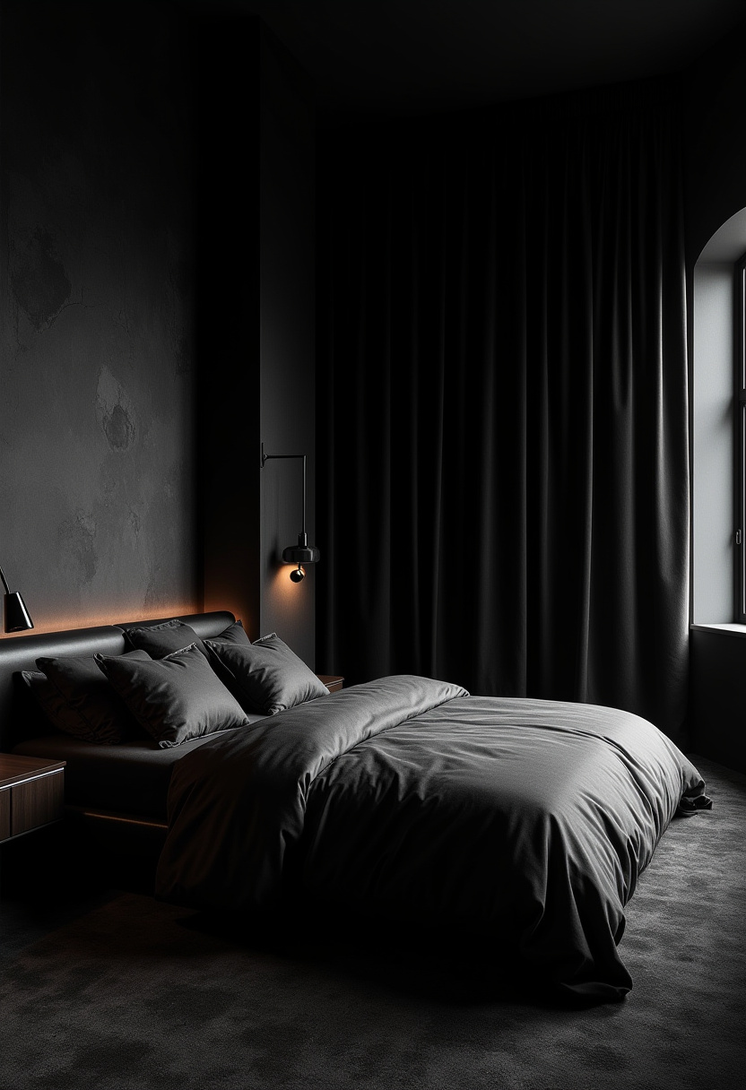 Dark Modern Bedroom 6