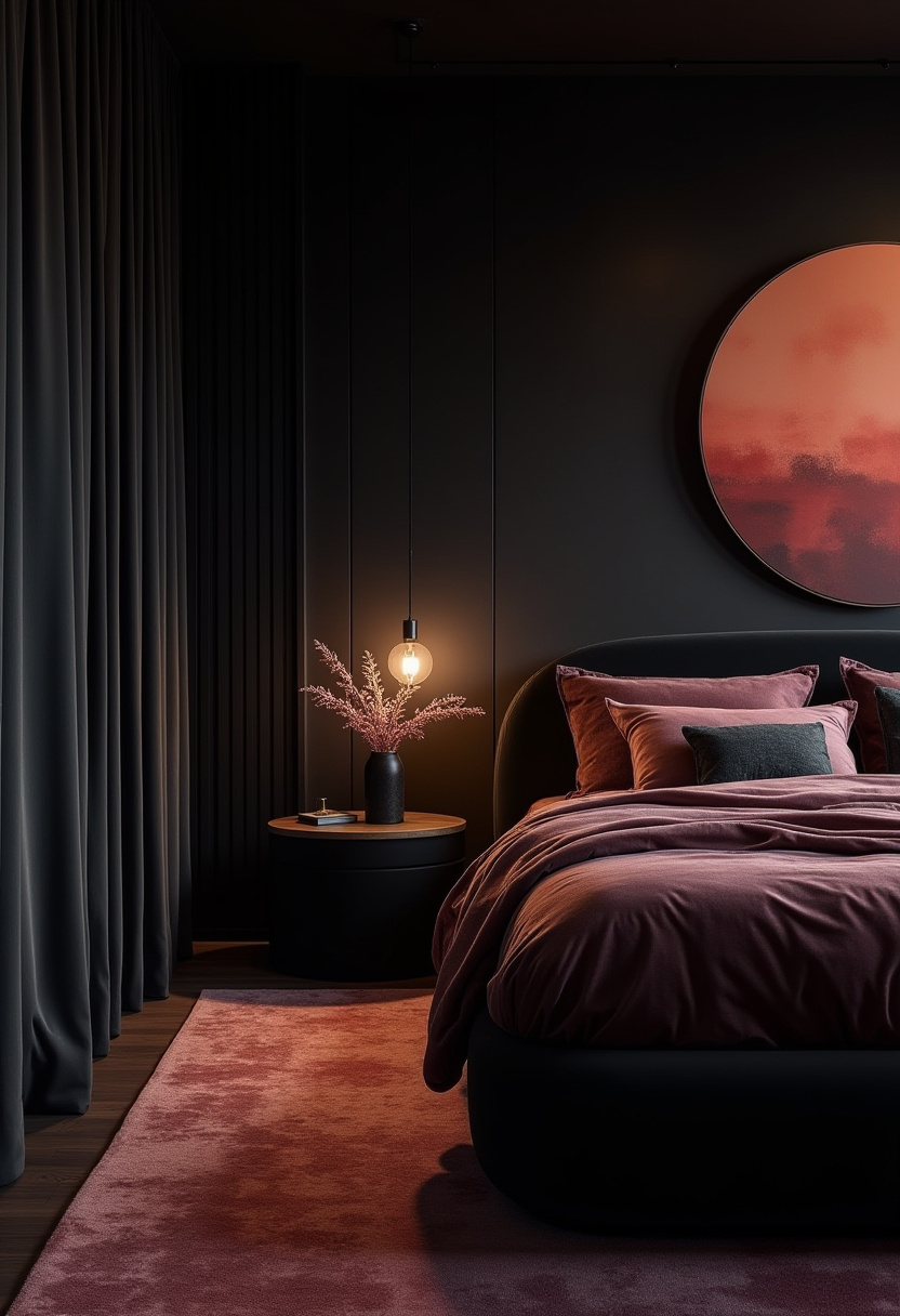 Dark Moody Bedroom Ideas 13