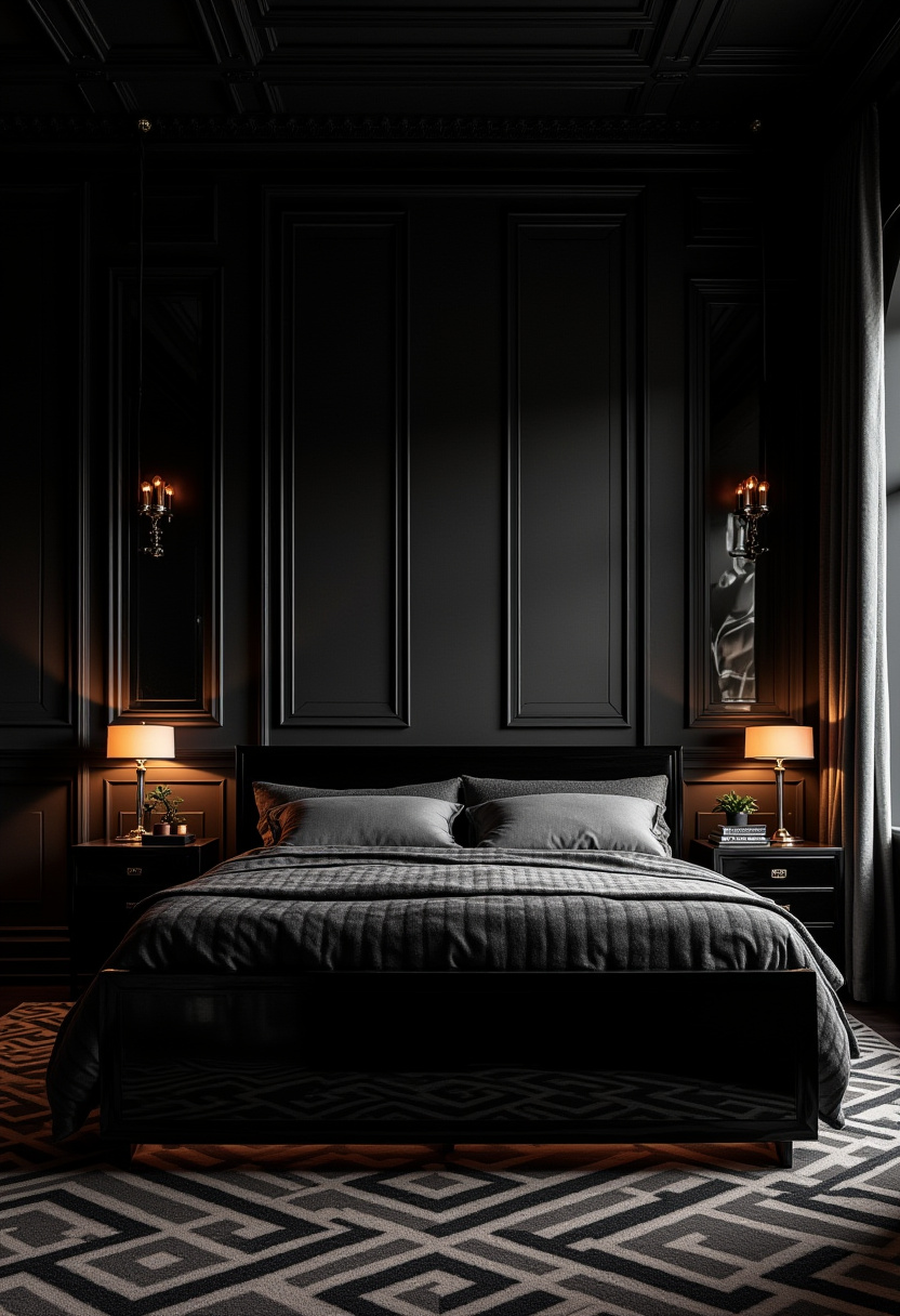Dark Moody Bedroom Ideas 14