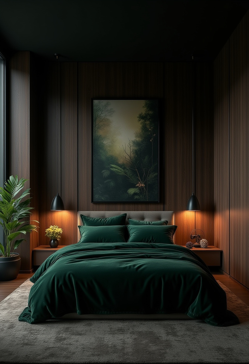 Dark Moody Bedroom Ideas 3