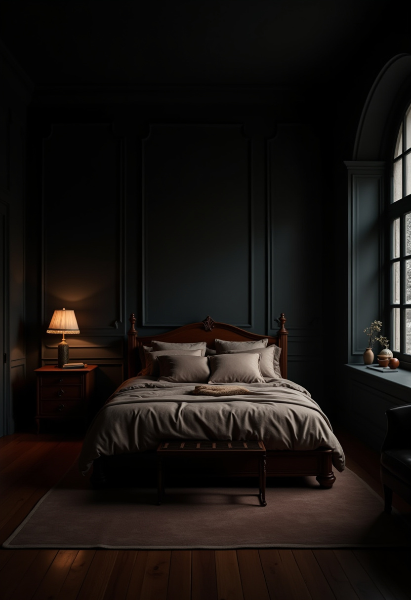 Dark Moody Bedroom Ideas 30