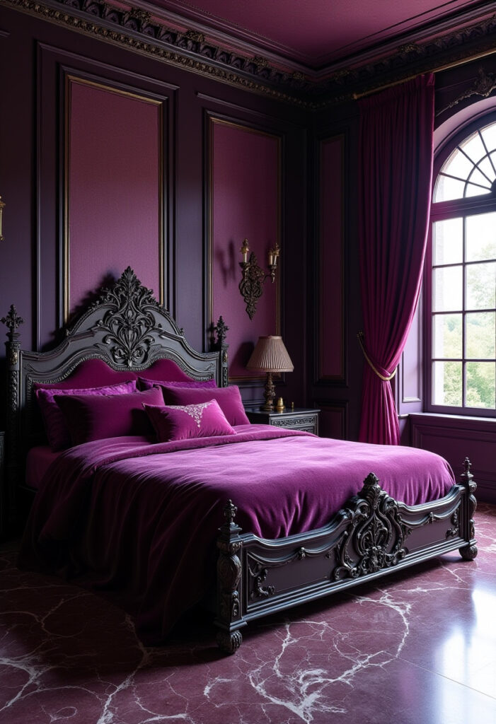 Dark Purple Bedroom Ideas 1
