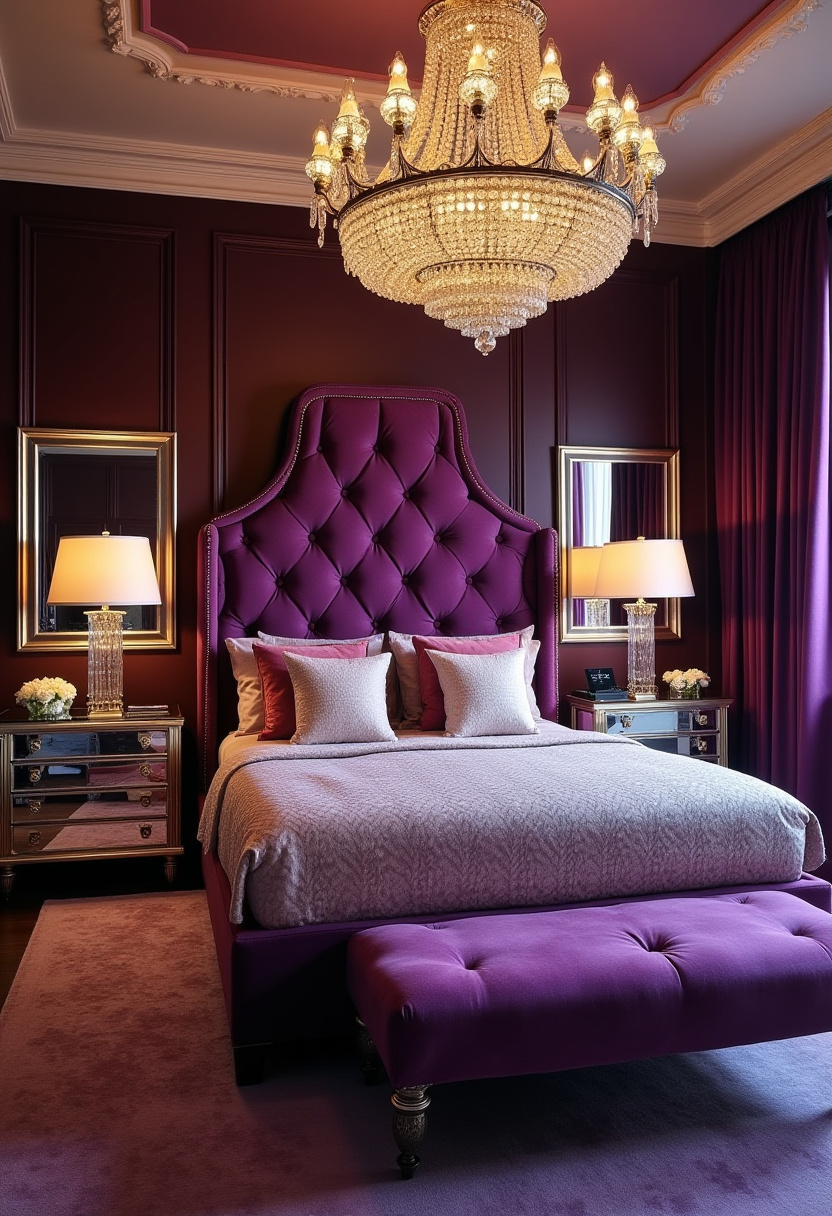 Dark Purple Bedroom Ideas 11