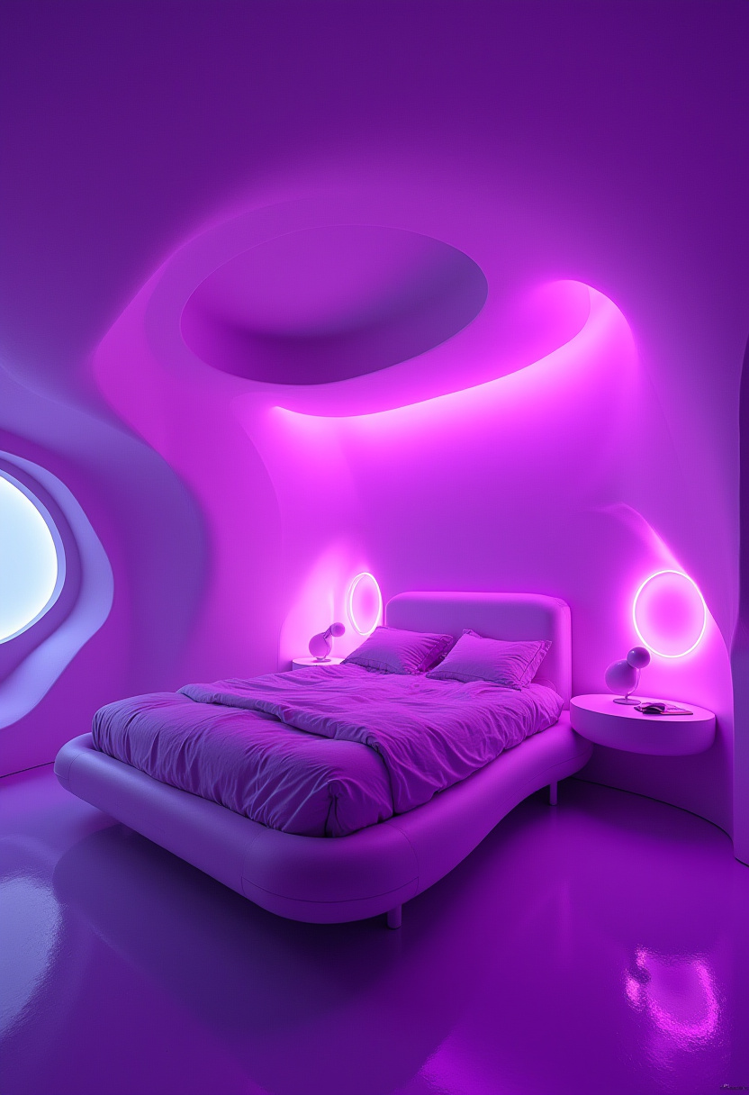 Dark Purple Bedroom Ideas 14