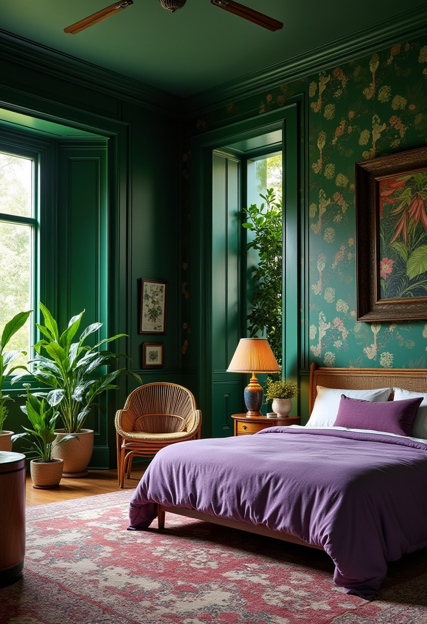 Dark Purple Bedroom Ideas 17