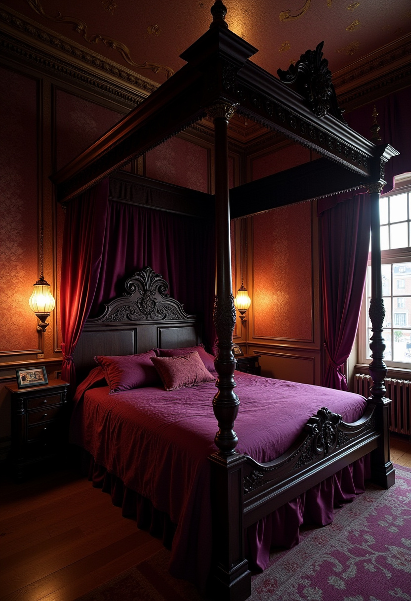 Dark Purple Bedroom Ideas 2