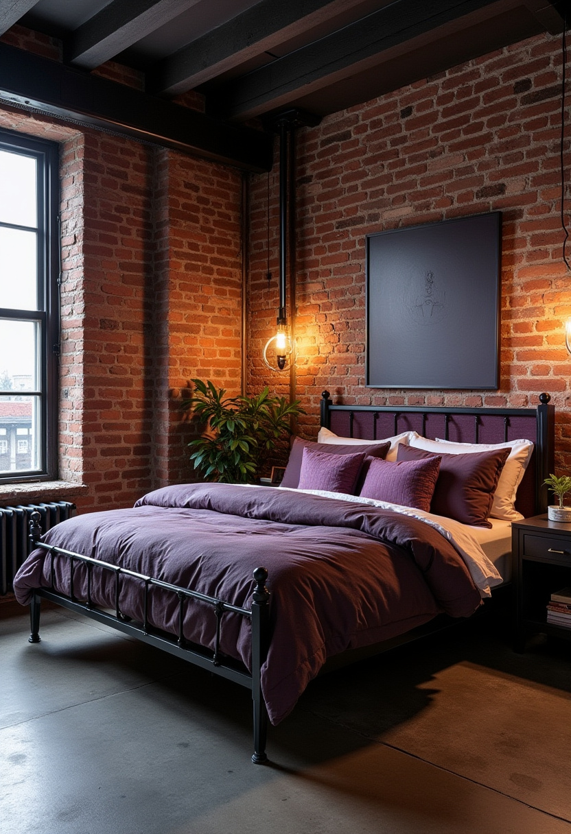 Dark Purple Bedroom Ideas 6