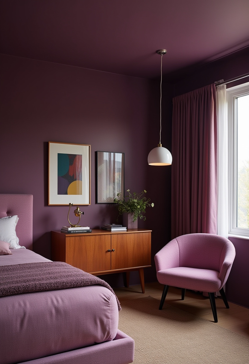Dark Purple Bedroom Ideas 9