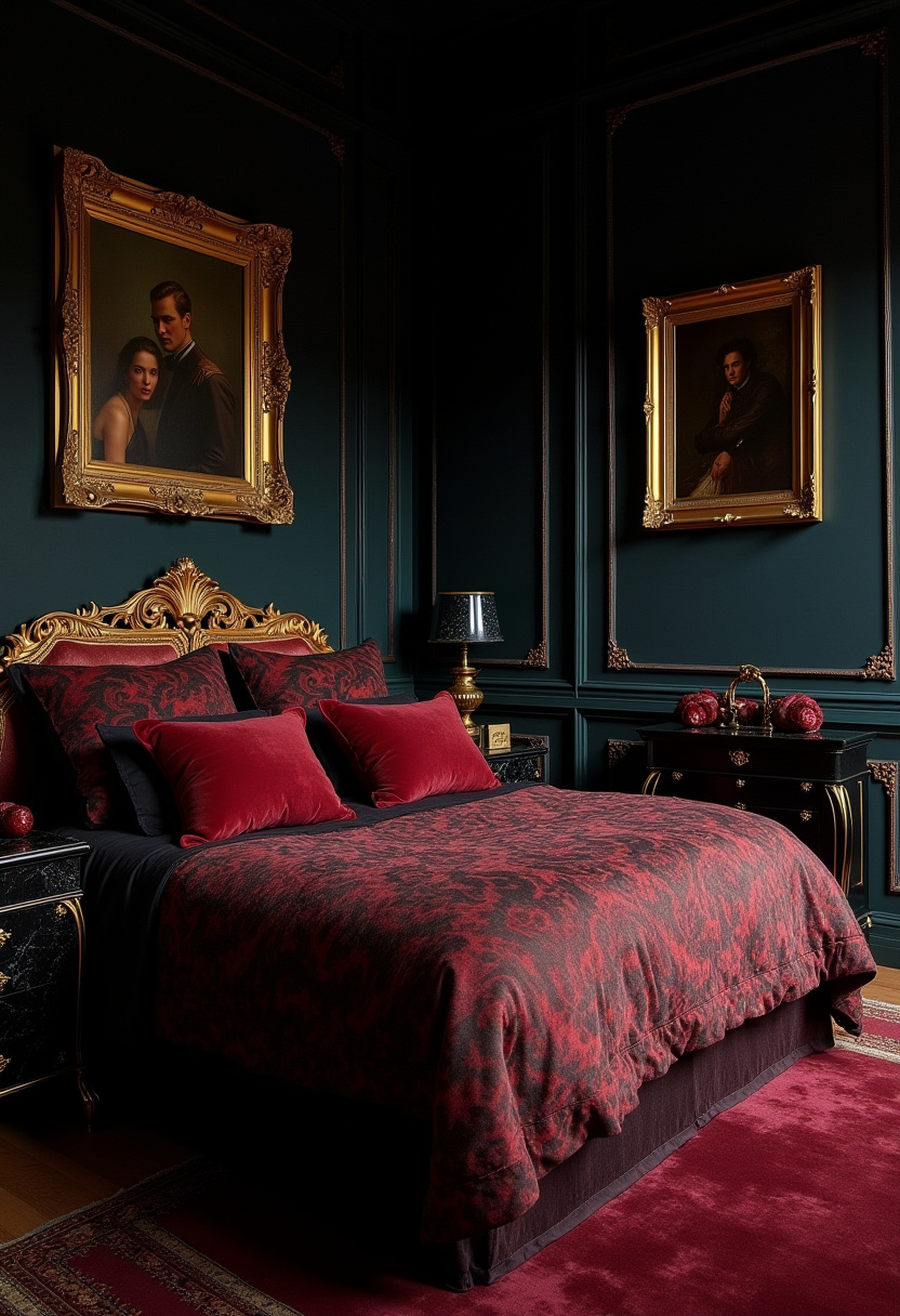 Dark Romance Bedroom 7