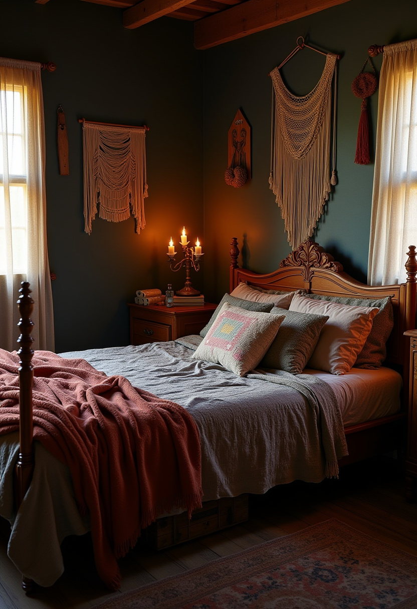Dark Romantic Bedroom 10