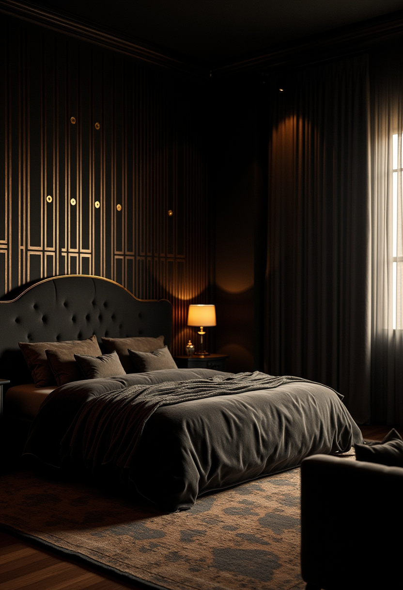 Dark Romantic Bedroom 14