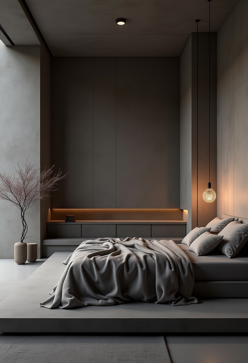 Dark Romantic Bedroom 17