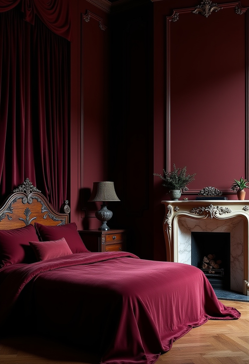 Dark Romantic Bedroom 2