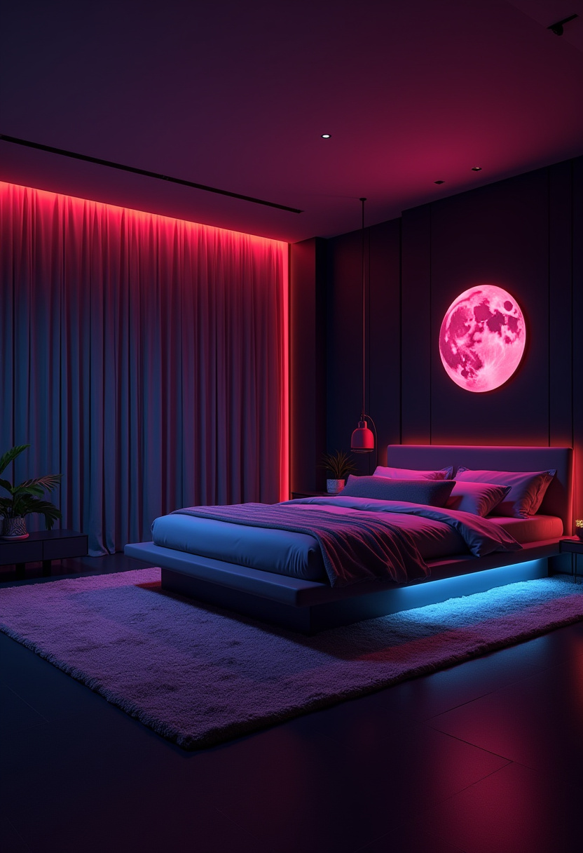 Dark Romantic Bedroom 24
