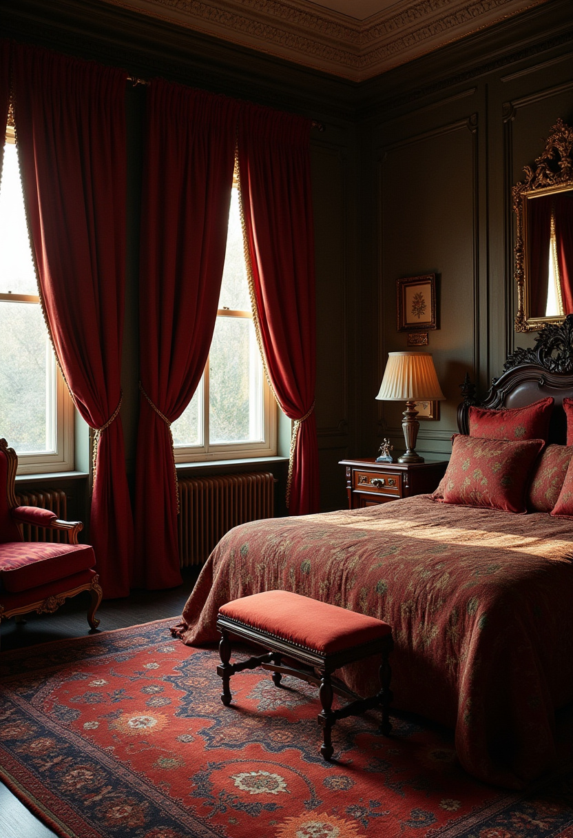 Dark Romantic Bedroom 25