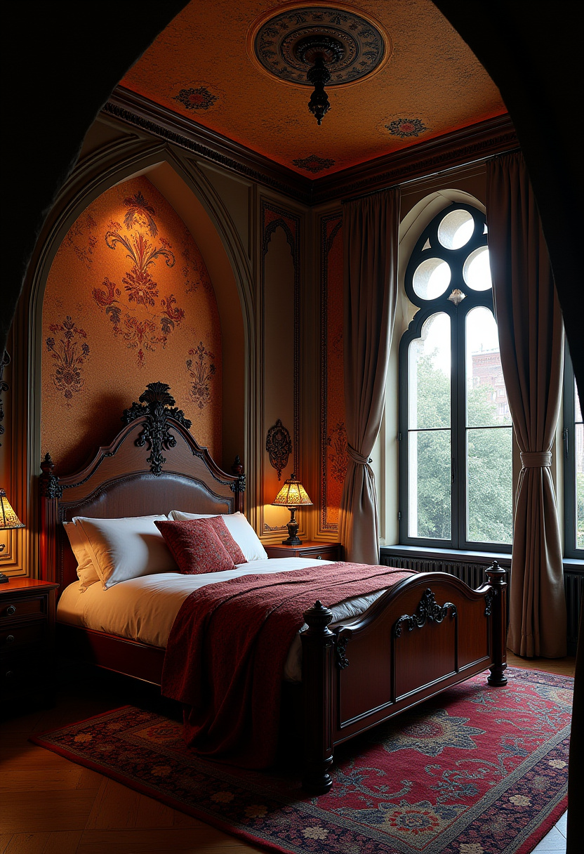Dark Romantic Bedroom 3