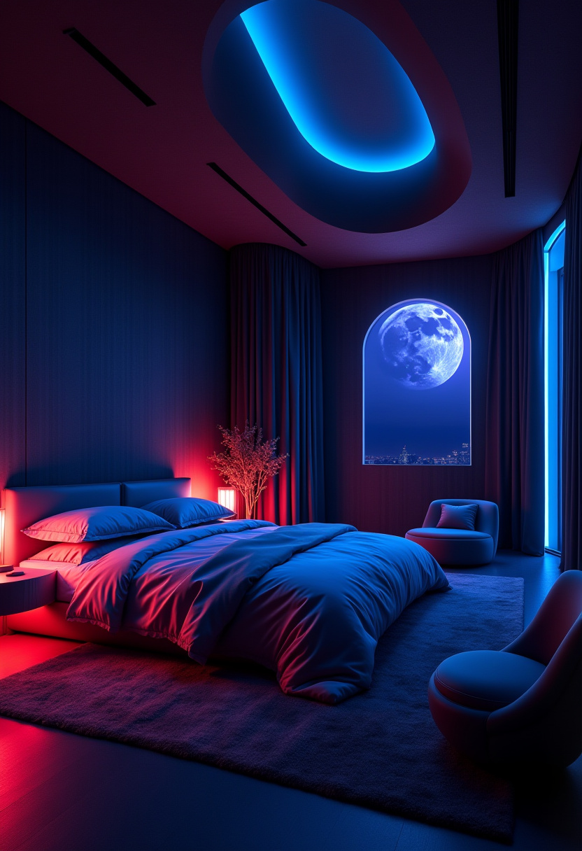 Dark Romantic Bedroom 30