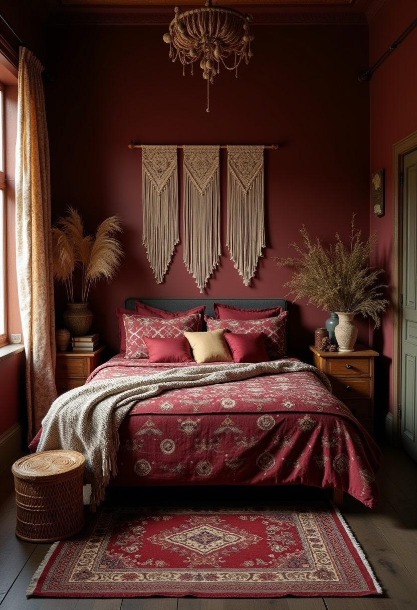 Dark Vintage Bedroom 13
