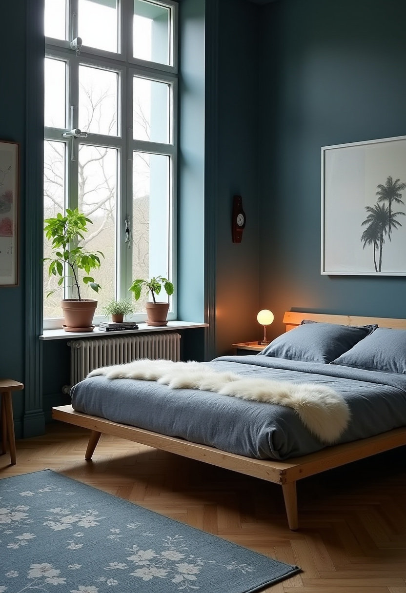 Dark Vintage Bedroom 19