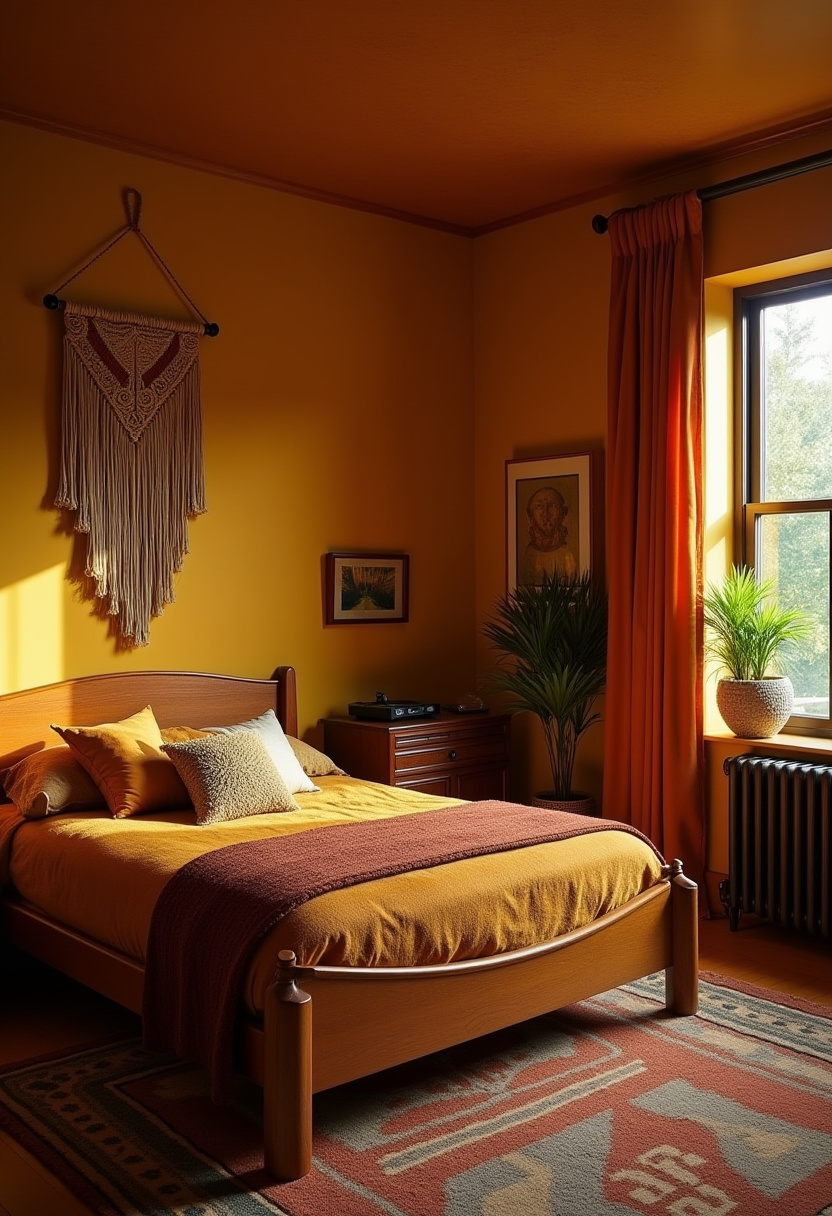 Dark Vintage Bedroom 20