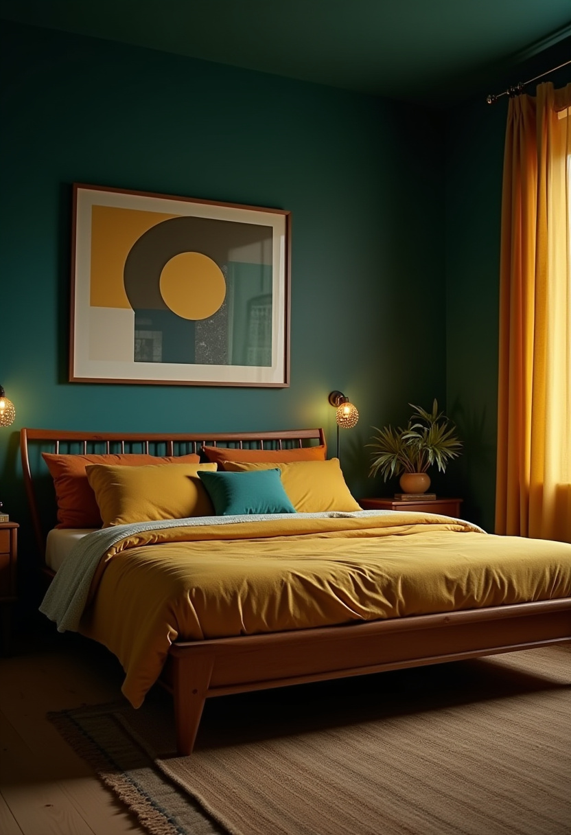 Dark Vintage Bedroom 27