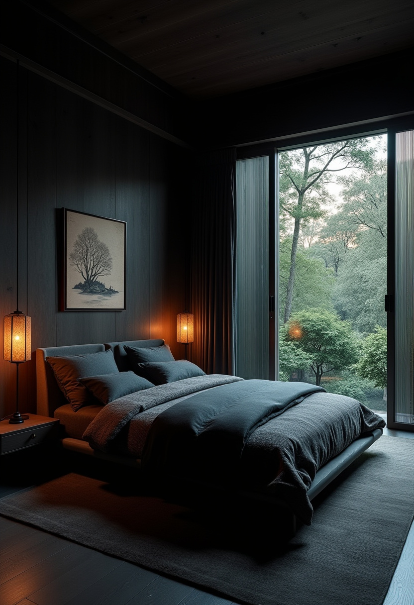 Dark Whimsical Bedroom 10