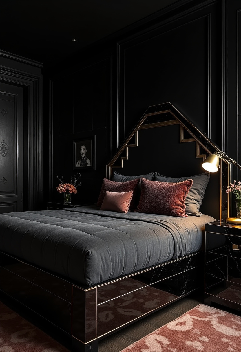 Dark Whimsical Bedroom 11