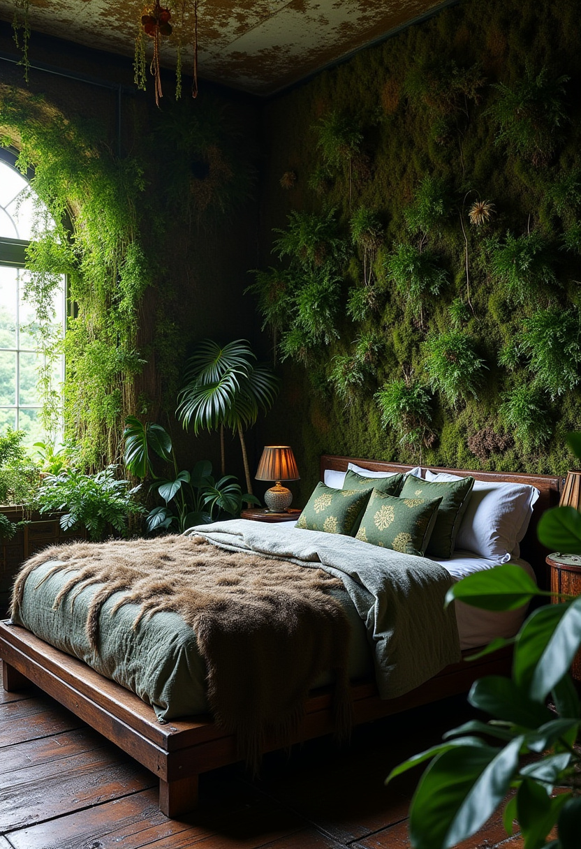 Dark Whimsical Bedroom 17