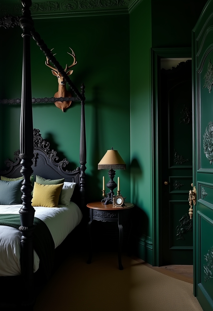 Dark Whimsical Bedroom 2