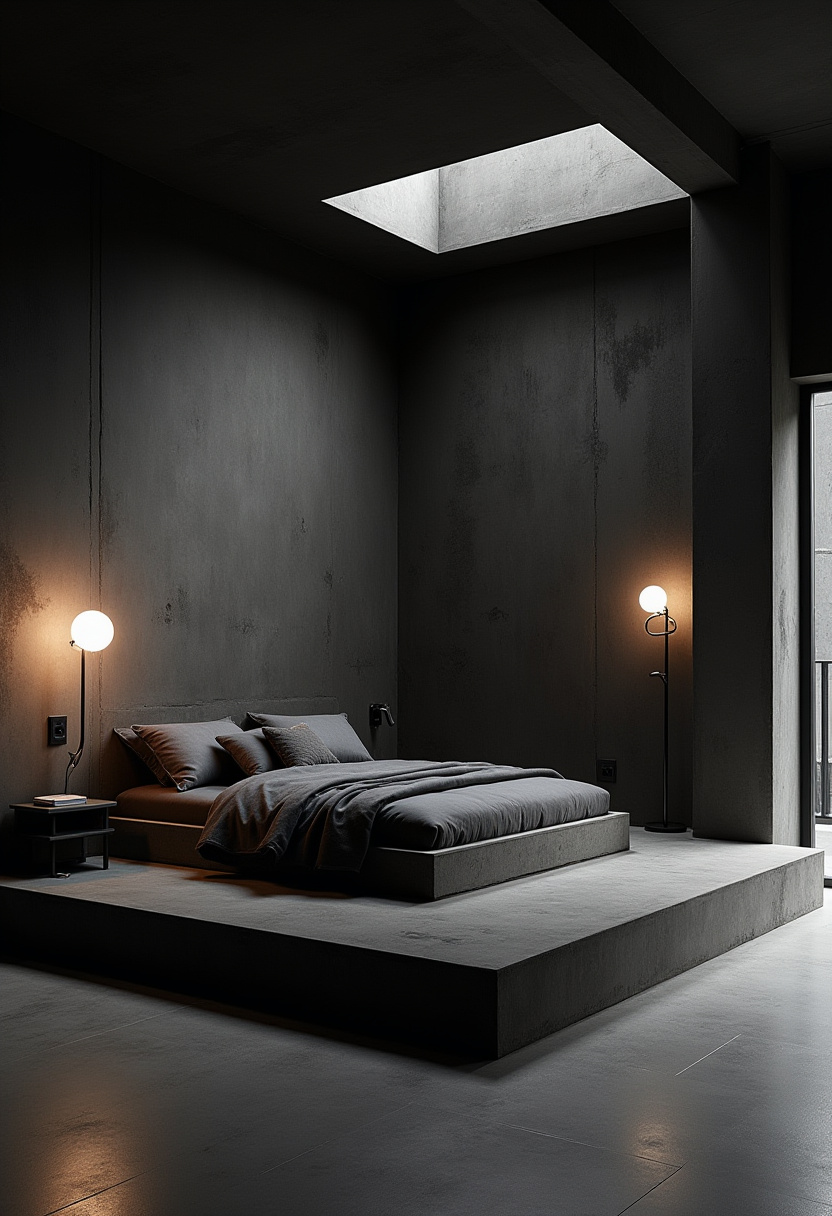 Dark Whimsical Bedroom 23
