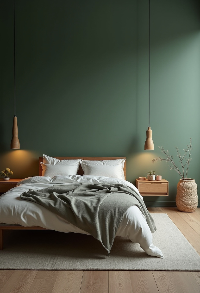 Deep Green Bedrooms 2
