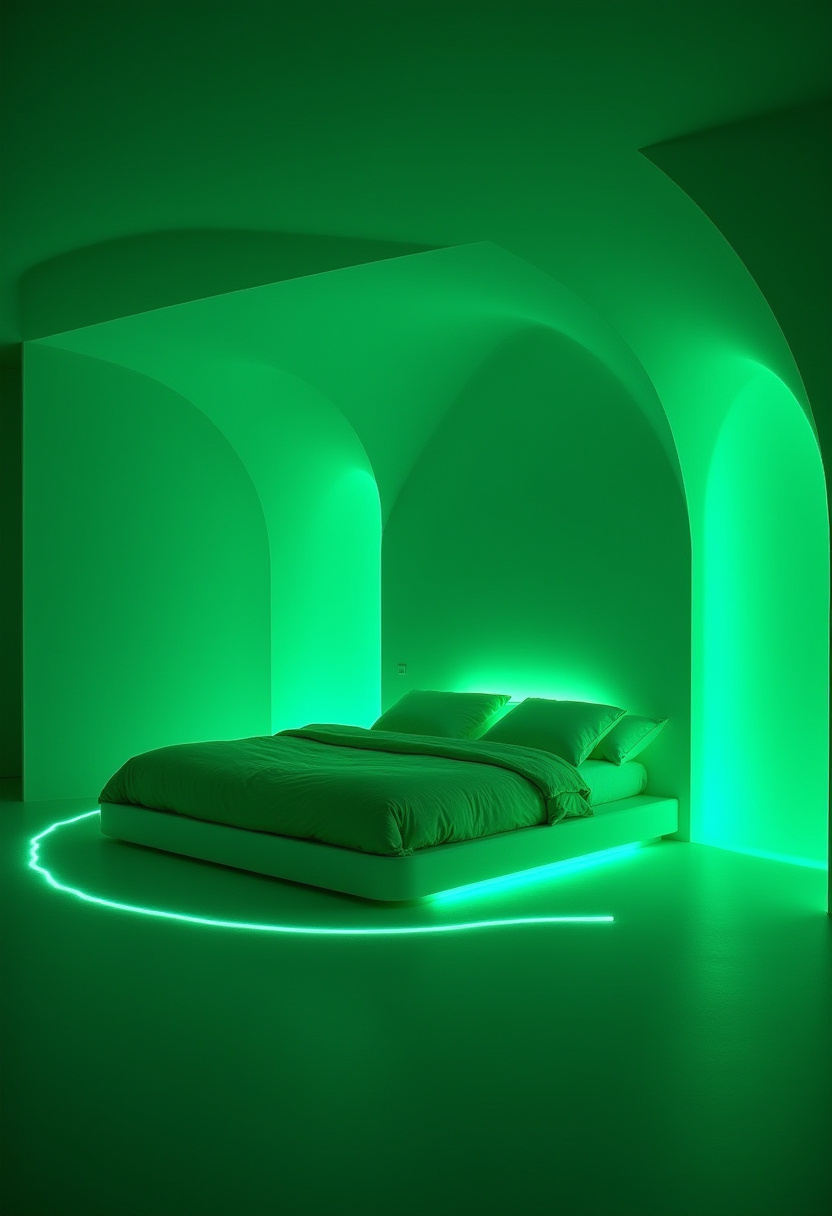 Deep Green Bedrooms 27