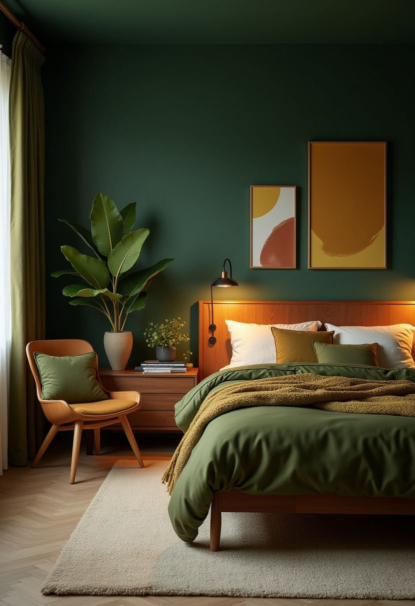 Deep Green Bedrooms 6