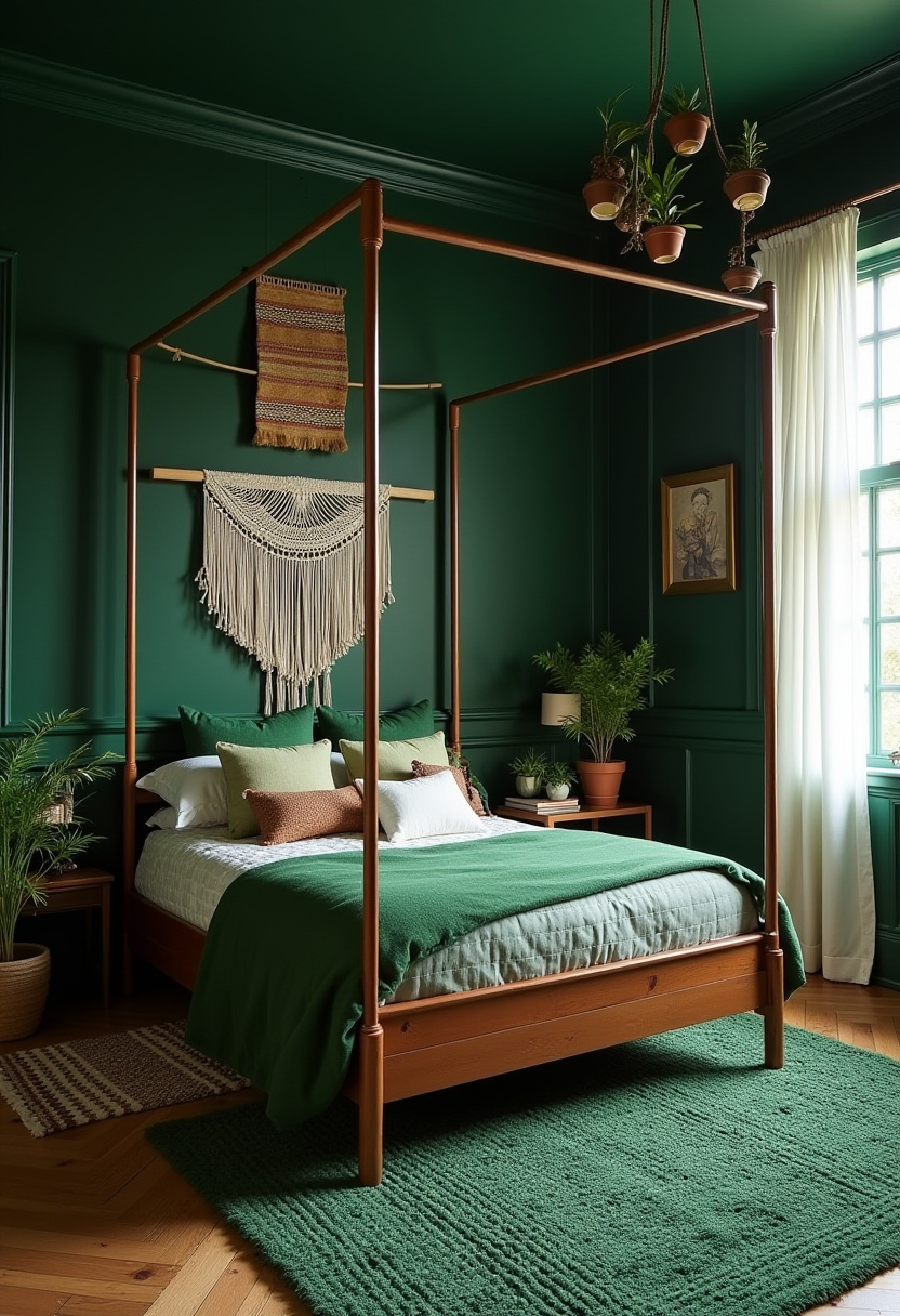 Deep Green Bedrooms 7
