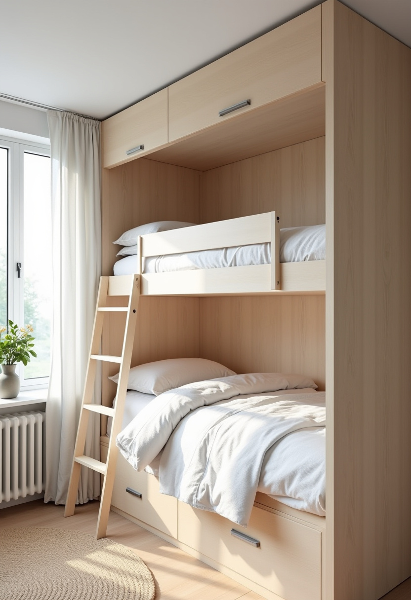 Diy Bunk Beds For Small Spaces 29
